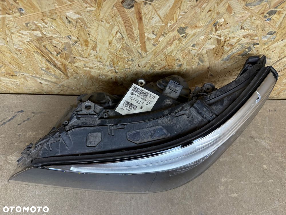 LAMPA LEWA PRZÓD REFLEKTOR LEWY PRZÓD BMW 5 E60 LCI LIFT ZWYKŁA SOCZEWKA H7 7177727 - 11
