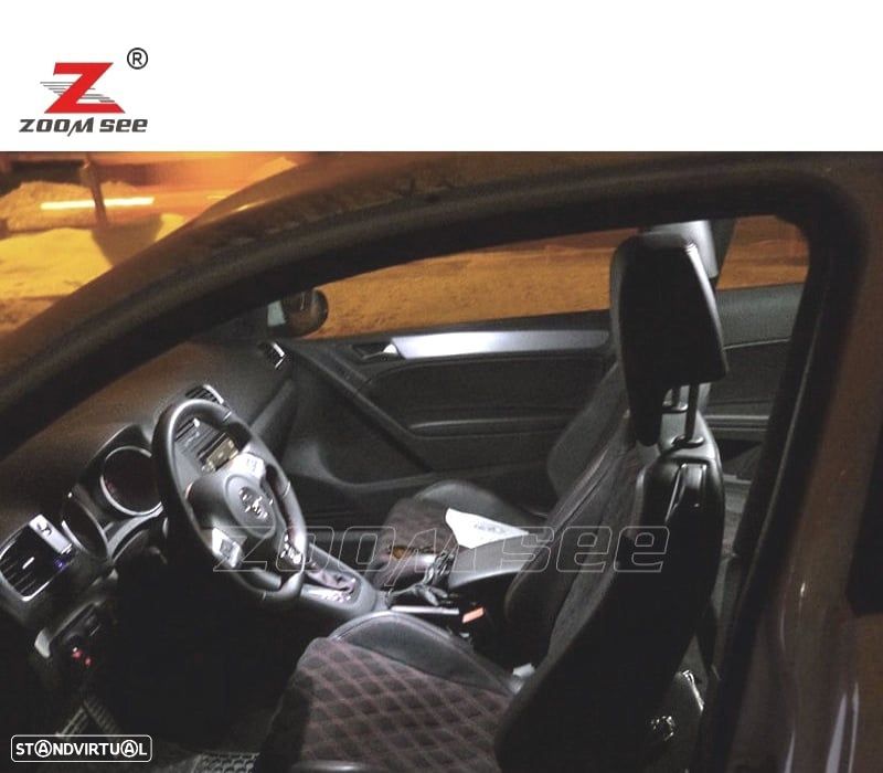 KIT COMPLETO DE 19 LÂMPADAS LED INTERIOR SEAT EXEO ST 09-14 - 3