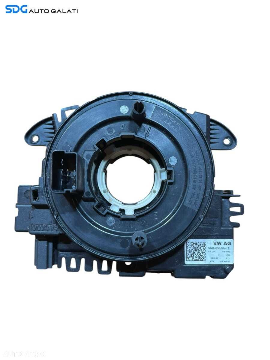 Banda Spira Spirala Panglica Volan Volkswagen EOS 2006 - 2015 Cod 5K0953569B [B3843] - 1