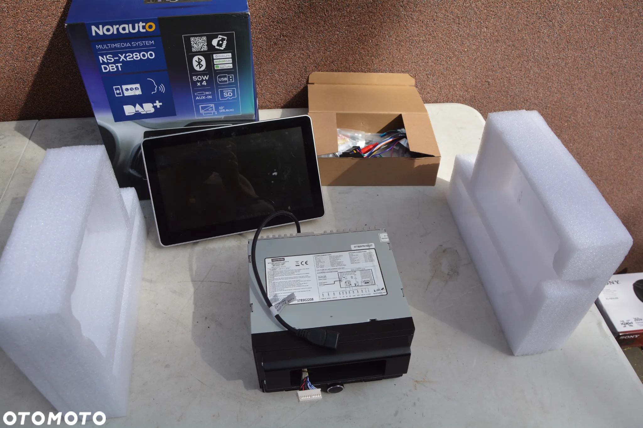 NORAUTO NS-X2800DBT Radio samochodowe - 2