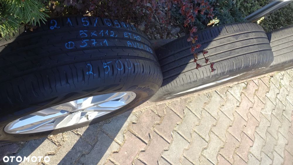 Koła letnie 17'' 5x112 Audi Q3 ET40 57,1 215/65R17 Continental - 17