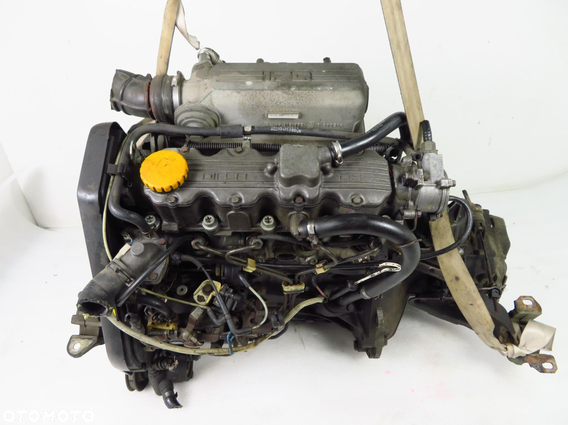 SILNIK KOMPLETNY SKRZYNIA OPEL ASTRA I F KOMBI 1.7 D 17D - 9