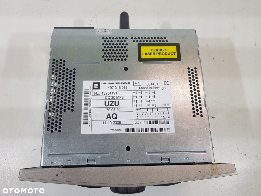 radio cd radioodtwarzacz opel corsa d 497316088 - 2