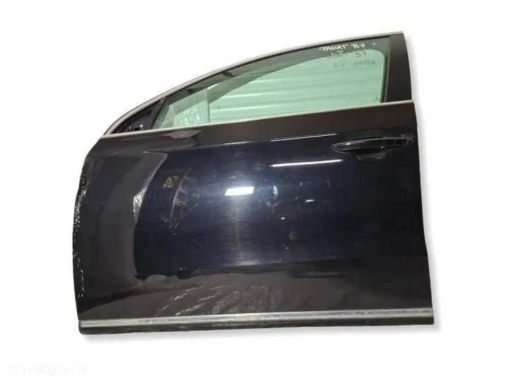 VW PASSAT B7 2011r Drzwi kierowcy przednie lewy przód chrom LC9X czarny - 14