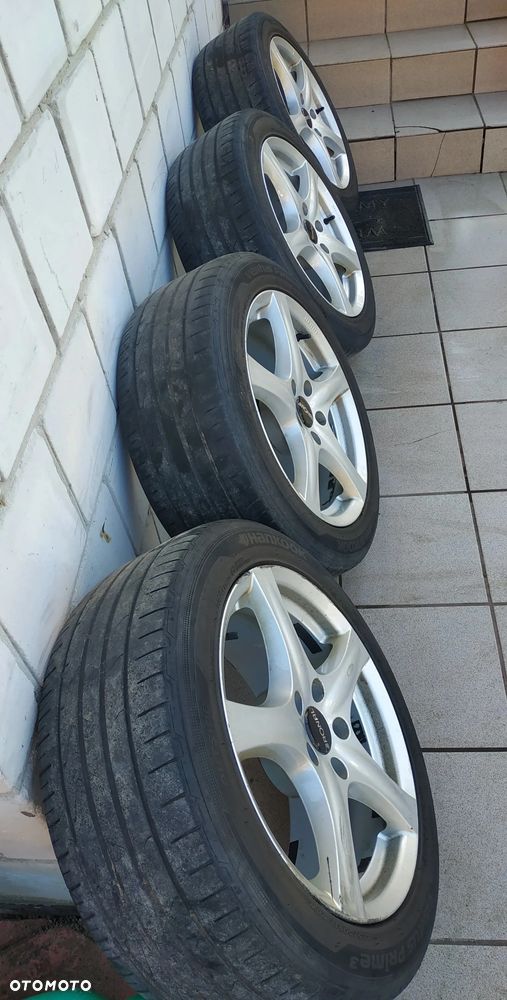 Koła - felgi aluminiowe 8Jx17H2 ET35, opony letnie 225/50/R17 - 7
