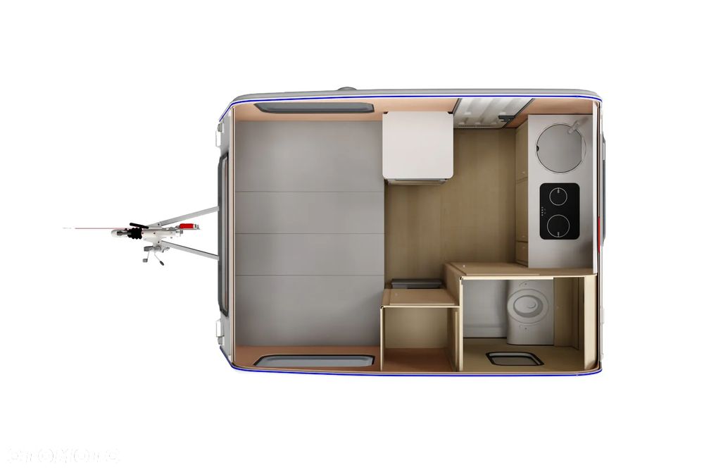 Niewiadów Przyczepa kempingowa NIEWIADÓW N-CROSS 3 1000kg 3 osobowy kemping model 2025 z panelem - 10