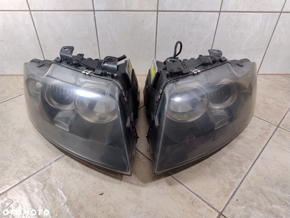 Audi a4 b6 cabrio lampa prawa lewa przód reflektor komplet xenon - 1