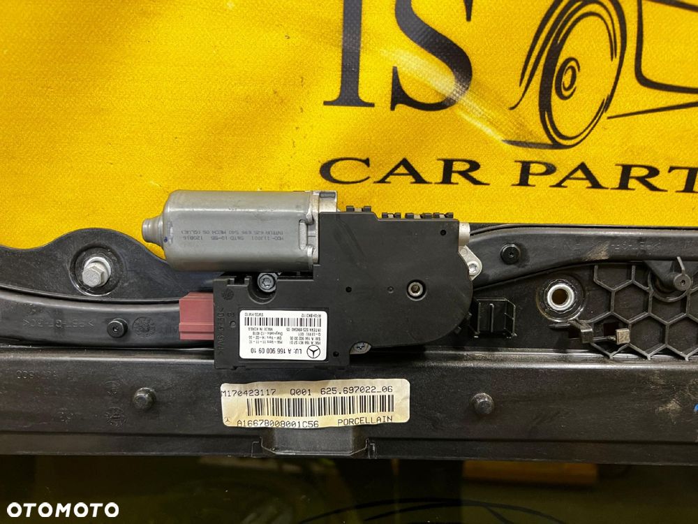 SZYBERDACH OKNO DACHOWE ROLETA SILNIK MERCEDES GL GLS X166 - 5