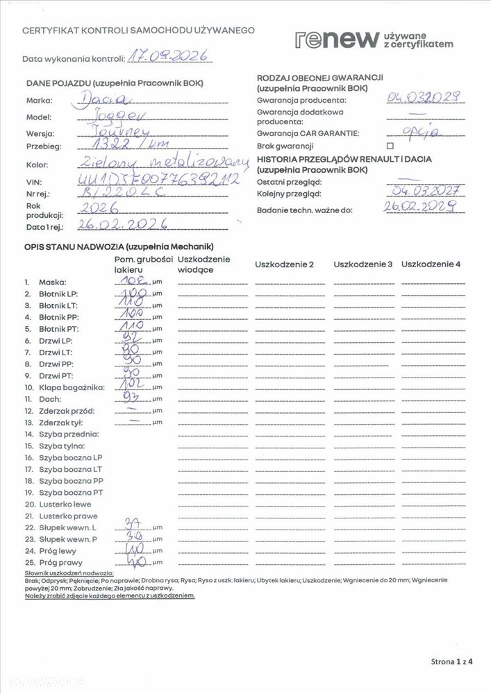 Dacia Jogger 1.8 Full Hybrid 155 Journey MMT 7os - 26