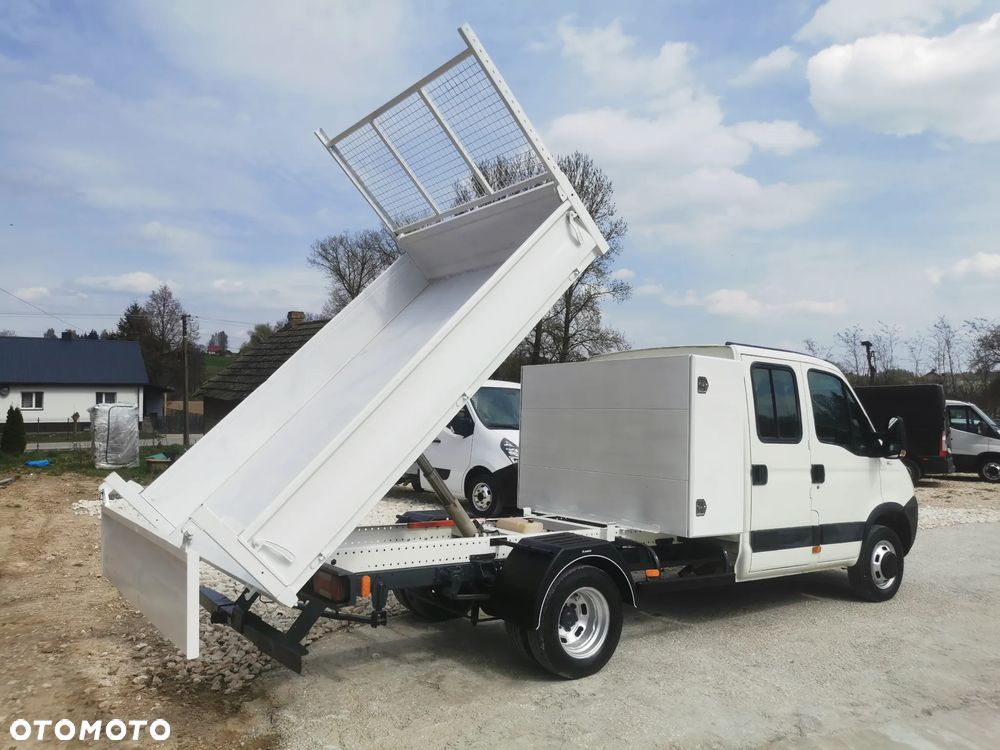 Iveco Daily 35C13 Brygadówka wywrotka Klimatyzacja Dubel hak kiper doka - 3