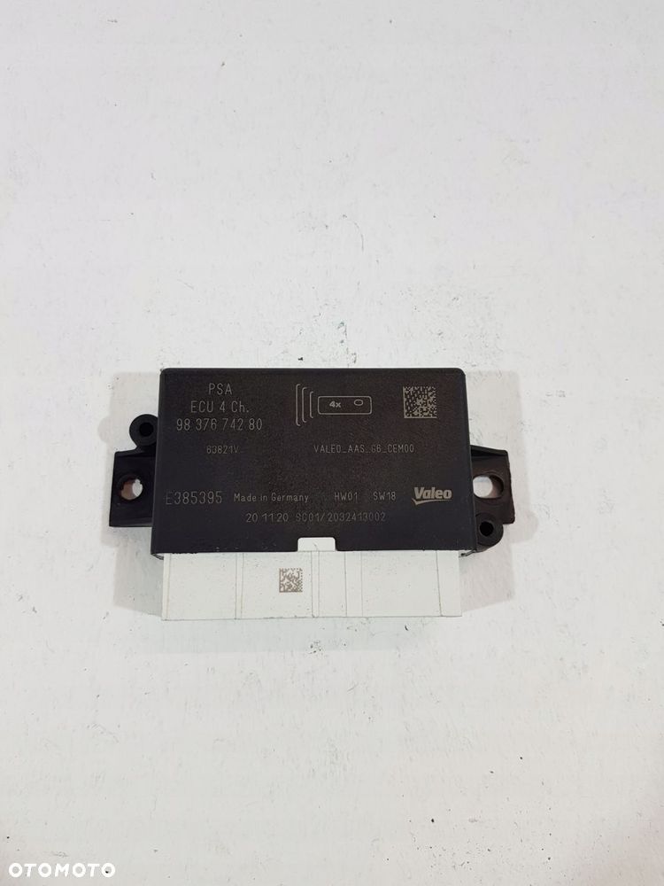 moduł czujników parkowania pdc 9837674280 opel combo e berlingo iv 21r - 1