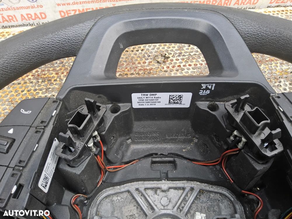 Volan Iveco Daily după 2015 volan cu comenzi Iveco Daily 6 cod 5801558749 - 3