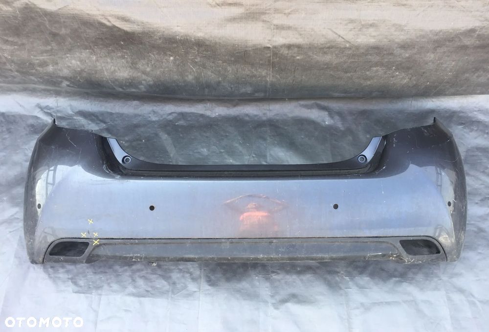 TOYOTA YARIS III LIFT 2014-2017 ZDERZAK TYLNY TYŁ - 1