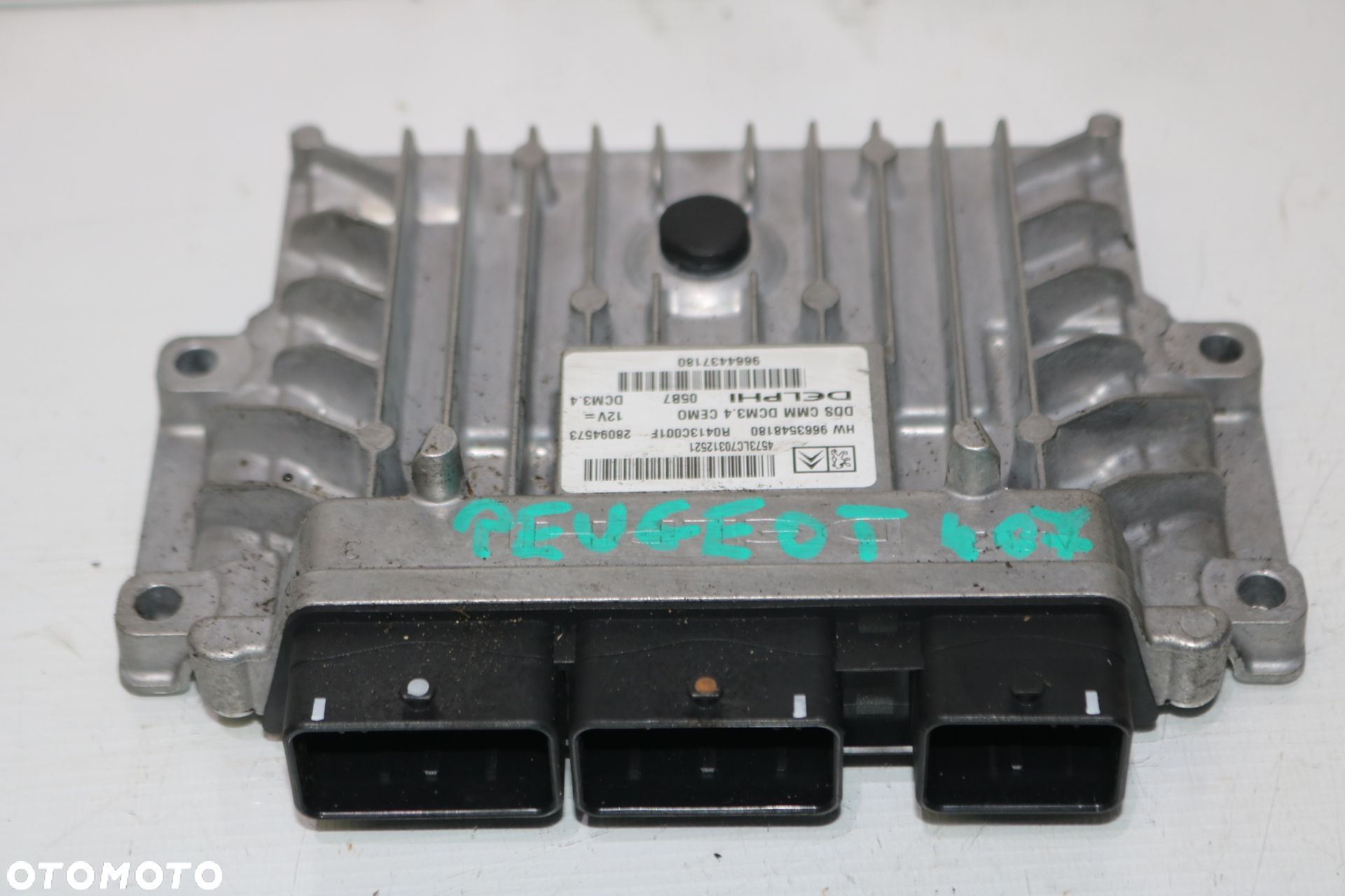 KOMPUTER SILNIKA PEUGEOT 407 9664437180 - 1
