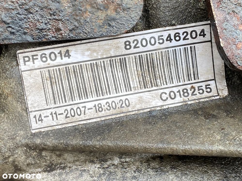 Renault MASTER II 2.5Dci 147KM 97-10 Opel MOVANO Skrzynia biegów PF6014 PF6 8200546204 - 5