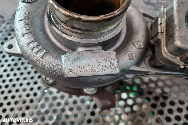 Turbosuflanta  A6510900586 151030 MX1253 MX1253 Mercedes-Benz B-Class - 1
