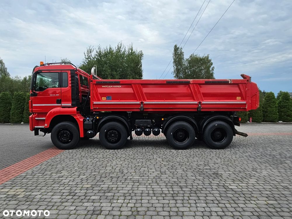 MAN TGS 35.460 WYWROTKA 8X4 MEILLER-KIPPER+HYDROBURTA! - 19