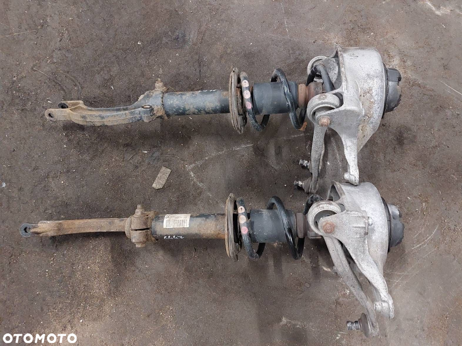 AMORTYZATOR + SPRĘŻYNA LEWY PRZÓD + PRAWY PRZÓD AUDI A5 8T 2.0 TFSI - 5