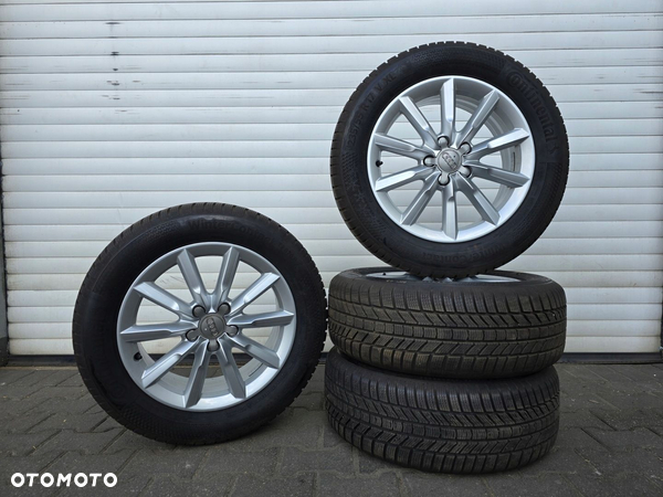 KOŁA ZIMOWE OR. AUDI 8U0 7x7 5x112 ET43 235/55R17 CONTINENTAL TS870P