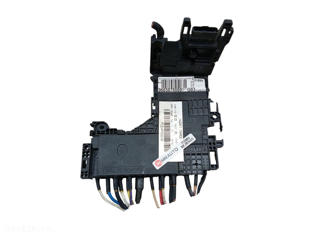 STEROWNIK MODUŁ NAPIĘCIA AKUMULATORA PEUGEOT 508 I CITROEN C4 II 9665878080 - 2
