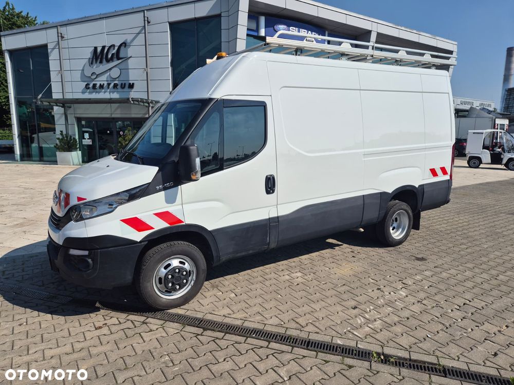 Iveco Daily 35S160 / BLASZAK / FURGON / BLIŻNIAK / 1WŁ / SERWISOWANY / PODNIESIONY / BEZWYPADKOWY - 10