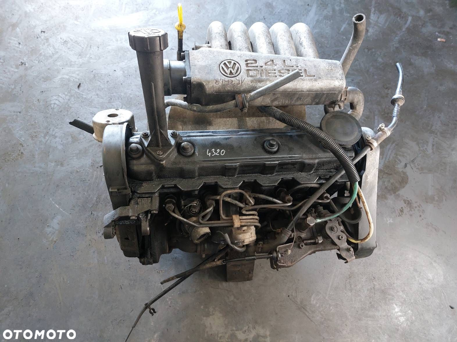 SILNIK KOMPLETNY DIESEL VOLKSWAGEN TRANSPORTER T4 AAB - 5