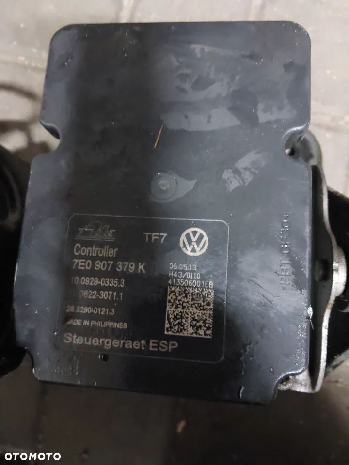 Sterownik  pompa ABS vw t5 lift 7E0614517H - 2