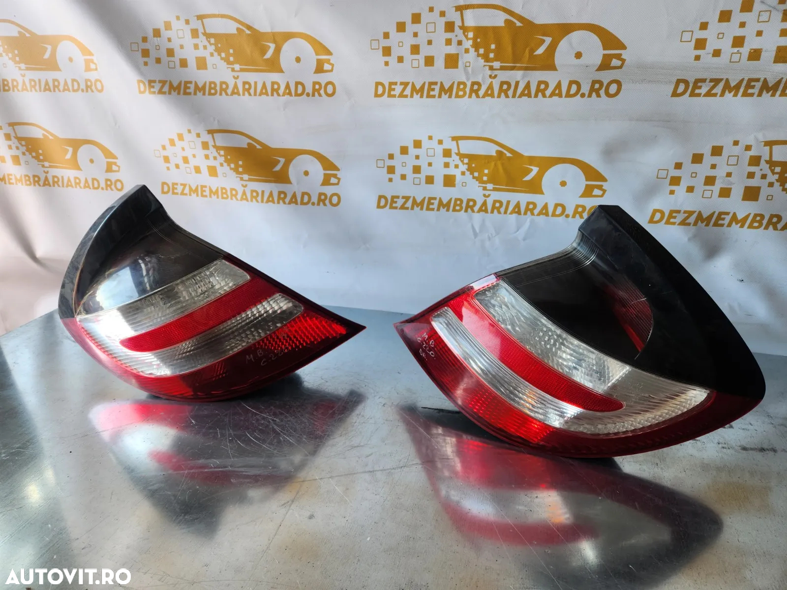 Stopuri Lampa Stop Tripla Stanga Dreapta Mercedes C Class W203 Coupe - Dezmembrari Arad - 2