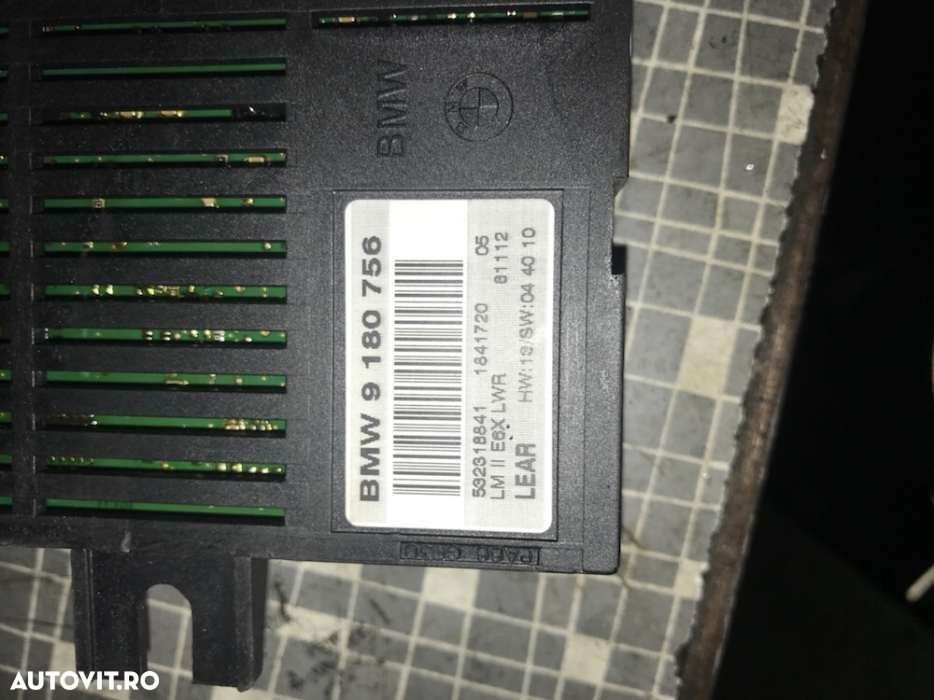 Calculator(modul) lumini bmw 520,525,530 e60 facelift - 1