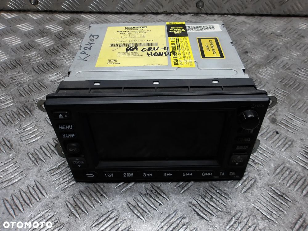 HONDA CR-V II RADIO NAWIGACJA 39541-S9A-G021-M1 - 1