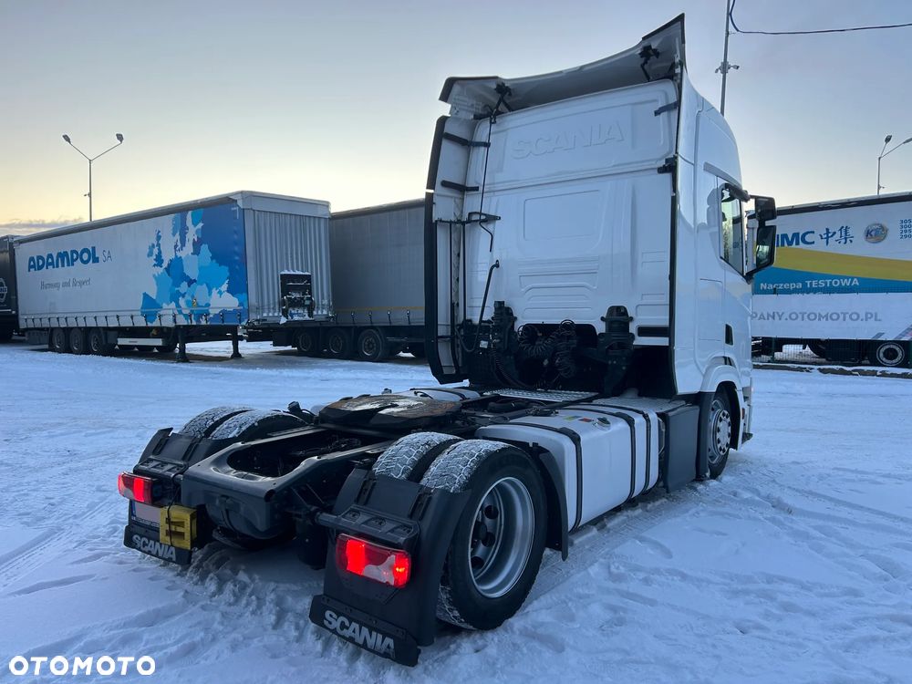 Scania R450 MEGA RETARDER NOWE OPONY / TACHOGRAF NOWEJ GENERACJI / KLIMA POSTOJOWA / LOW DECK / ZBIORNIKI PALIWOWE 1200 L / MOŻLIWA SPRZEDAŻ W ZESTAWIE Z NACZEPĄ !! - 4