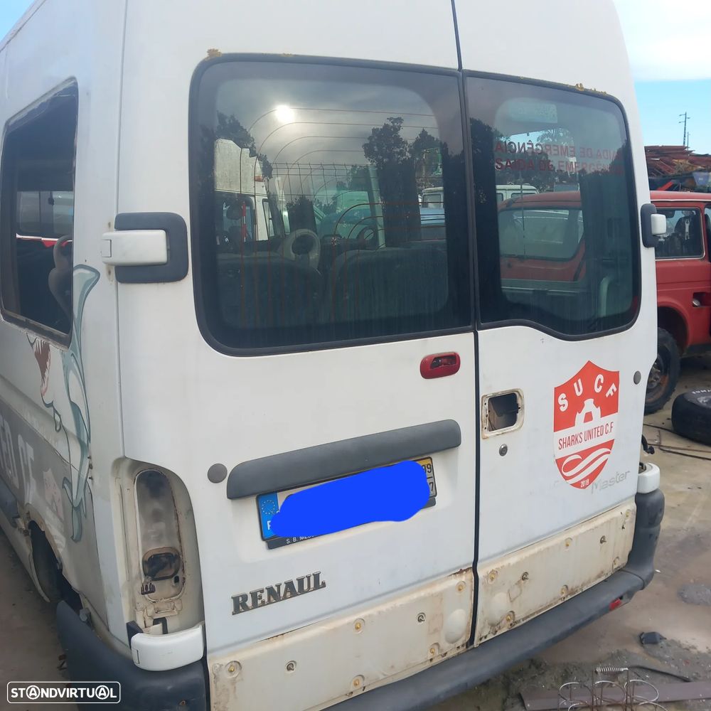 Conjunto duas portas traseiras Renault Master - 1