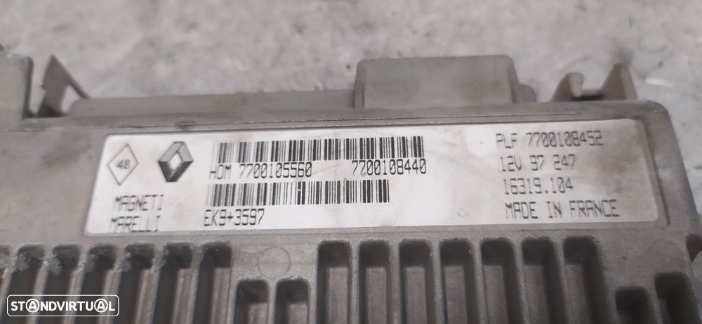 CENTRALINA MOTOR UCE RENAULT TWINGO I 1996 -7700105560 - 1