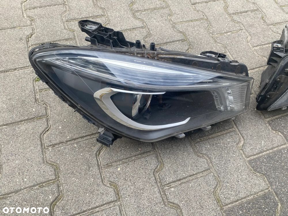mercedes cla 117 lampy bixenon prawa lewa moduly komplet - 2