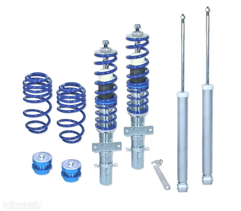 SUSPENSÃO REGULÁVEL COILOVER BLUE LINE PARA AUDI A1 8X - 1
