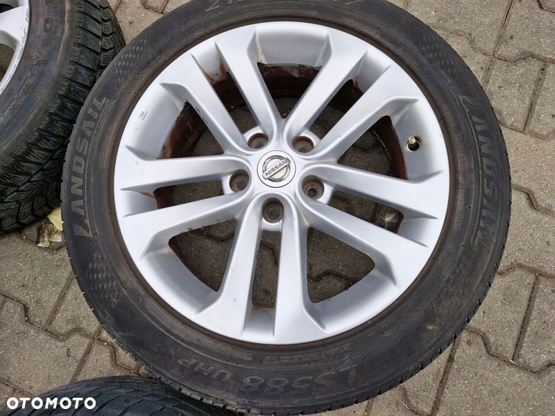 qashqai 2 ii j11 x-trail felgi aluminiowe alufelgi 17 cali 5x114.3 et40 - 5