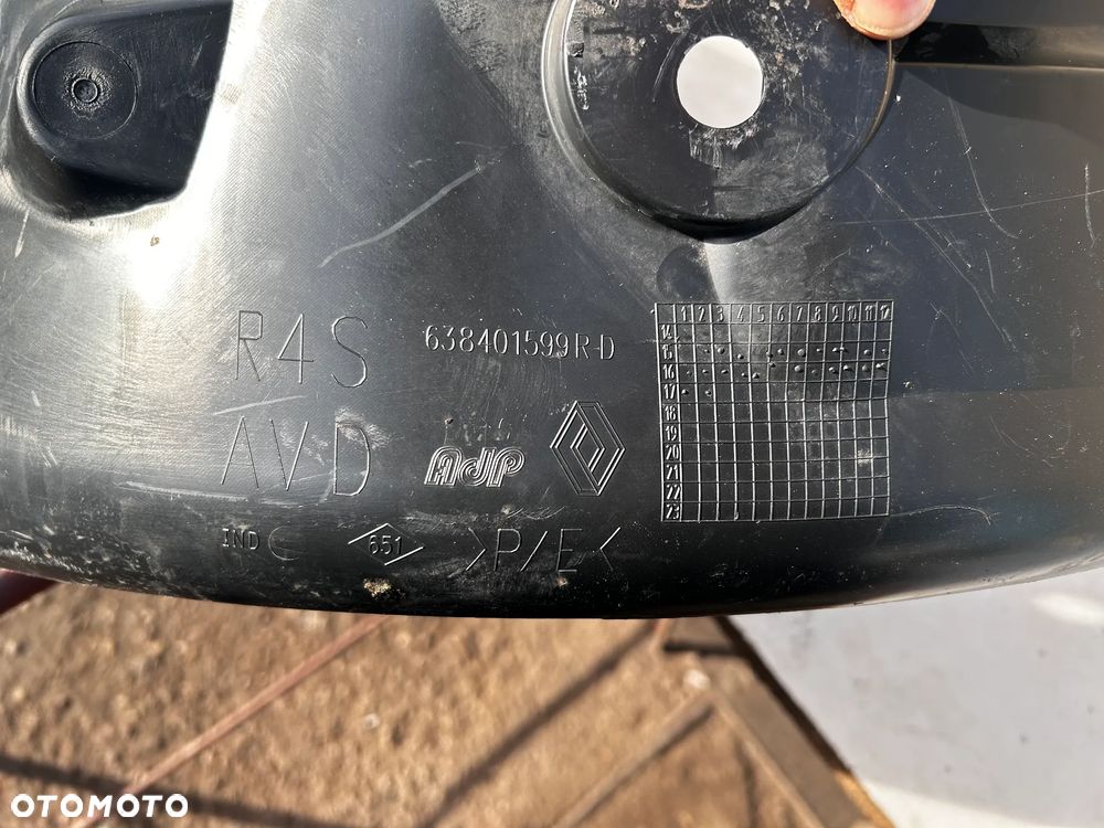 RENAULT TWINGO 3 III NADKOLE PRZEDNIE PRAWE PRZÓD PRAWY 638401599R - 4