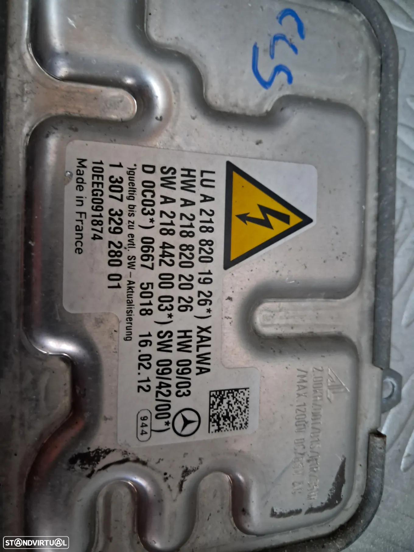 Balastro Modulo Farol Ótica Mercedes CLS W218 Classe E W212 - 3