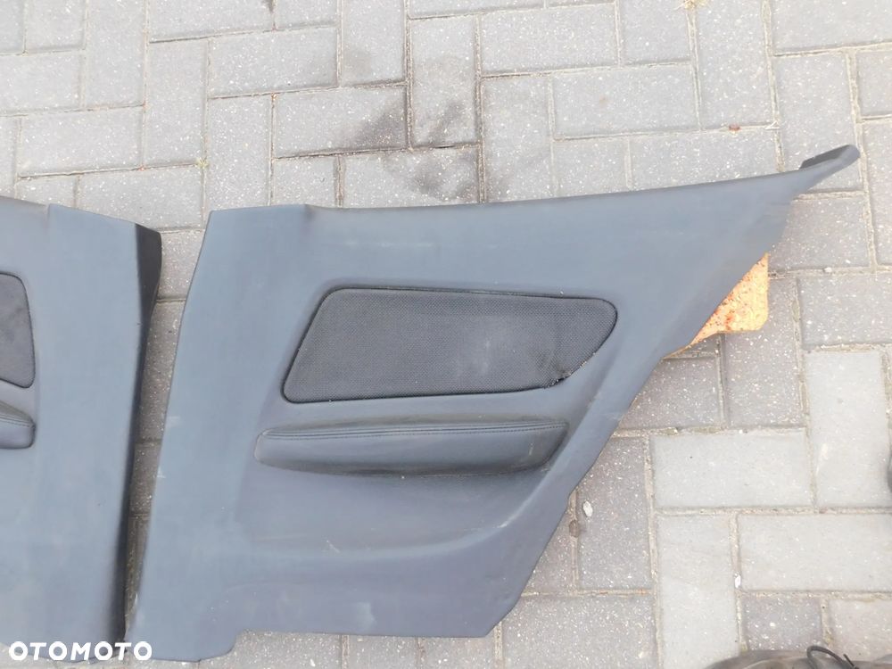 boczki drzwi tapicerka BMW E81 3D M-PAKIET CZARNA - 28