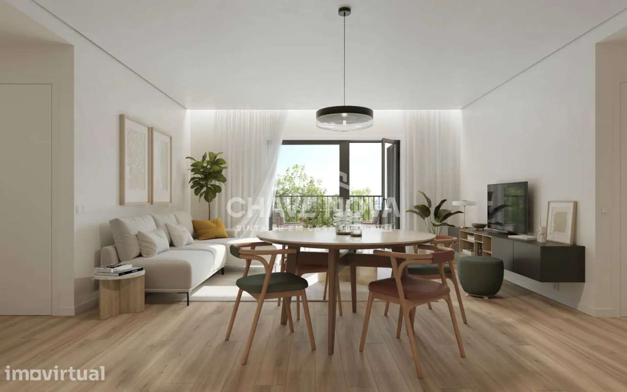 T1 Novo c/ Lugar de Garagem em Mafamude - Grande imagem: 3/15