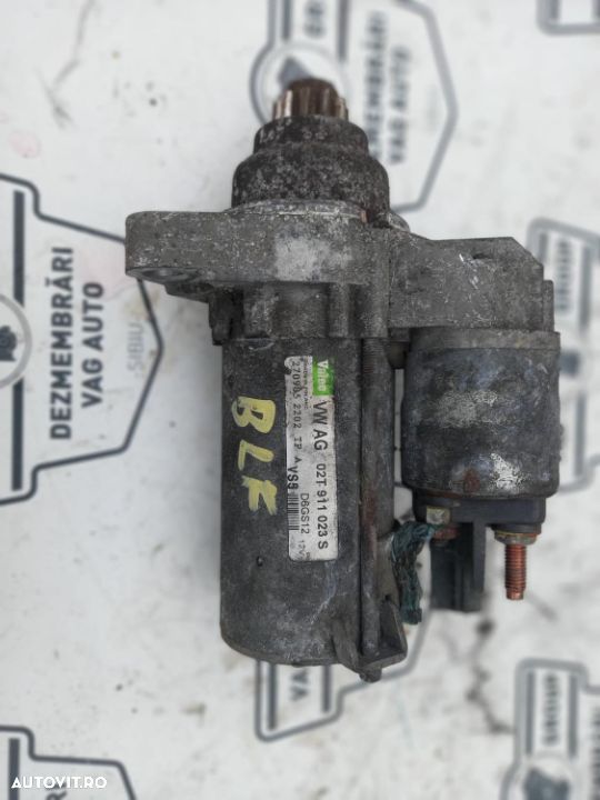 Electromotor golf 5 motor 1.6 fsi cod 02T911023S - 1