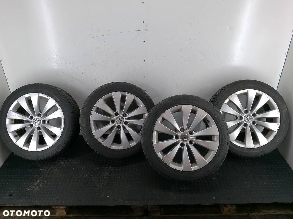 FELGI ALUMINIOWE KOMPLET 17 Z OPONAMI VW PASSAT CC 3C8601025A - 1