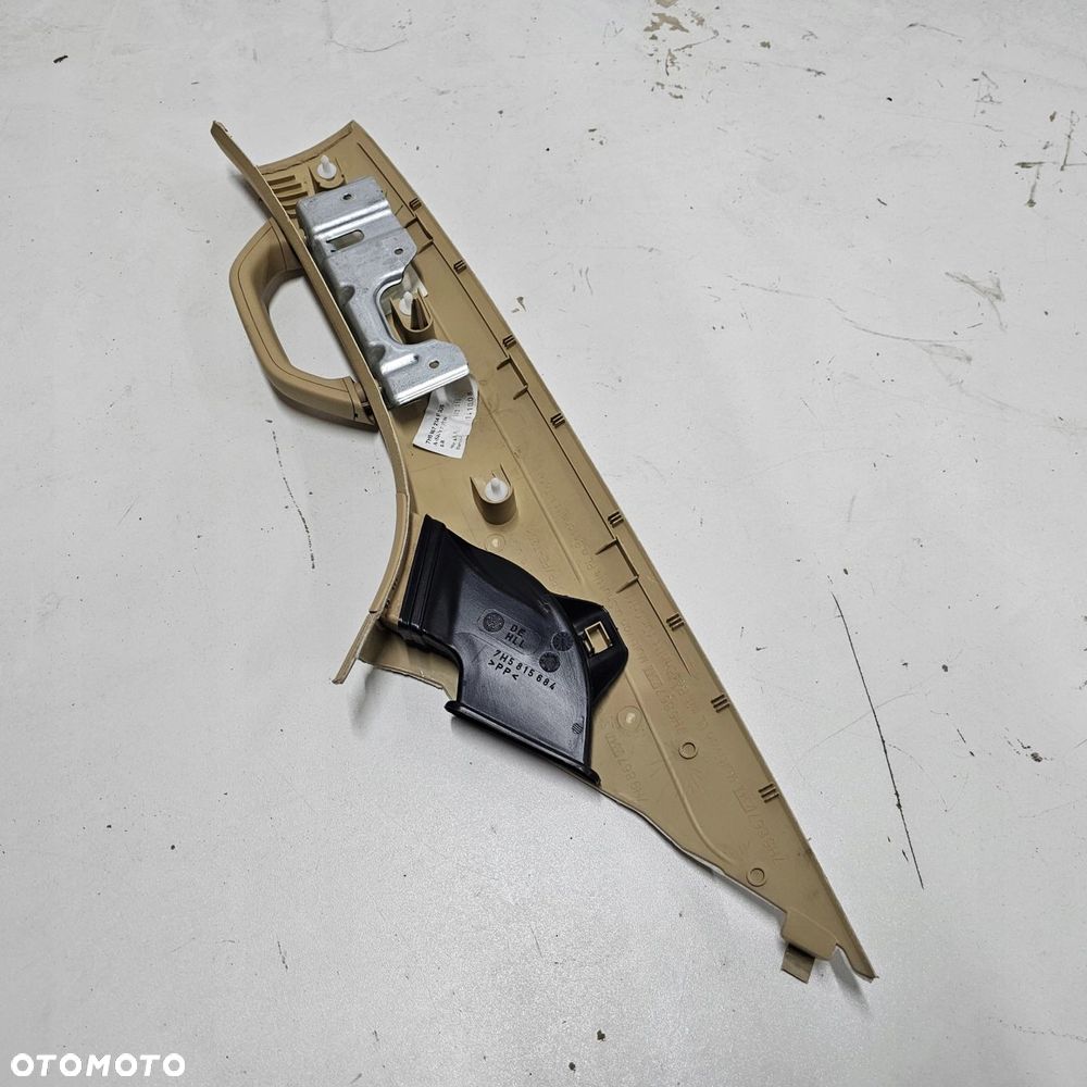 VW T5 MULTIVAN tapicerka rączka słupka A PRAWA 7H5867234 - 2