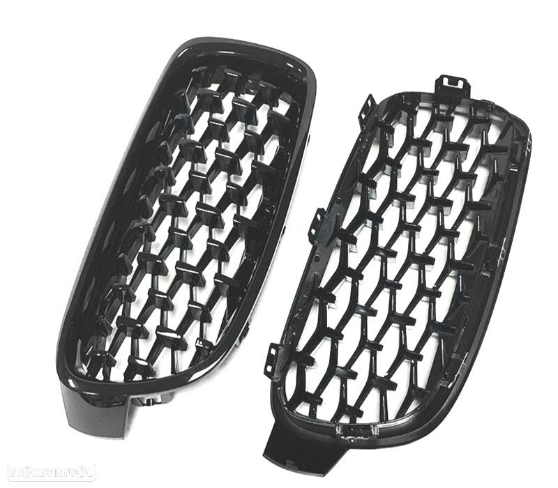 GRELHAS FRONTAIS BMW F30 F31 PRETO - 2