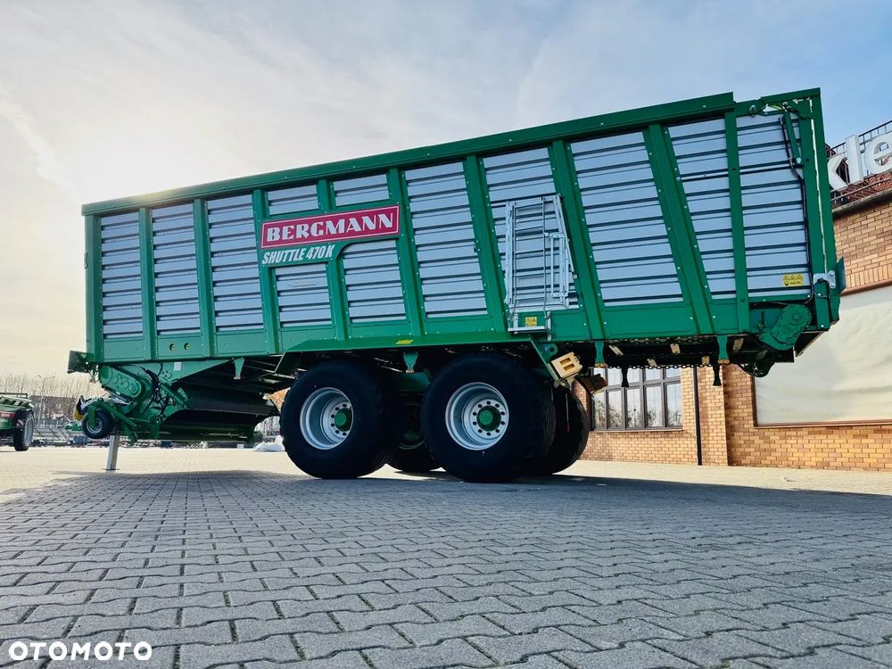 Bergmann Przyczepa samozbierająca Shuttle 470 K duża pojemność - 11
