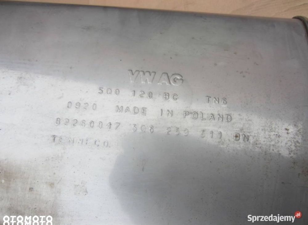 5q6250611 Tłumik rura wydechowa vw t-roc 2020 - 3