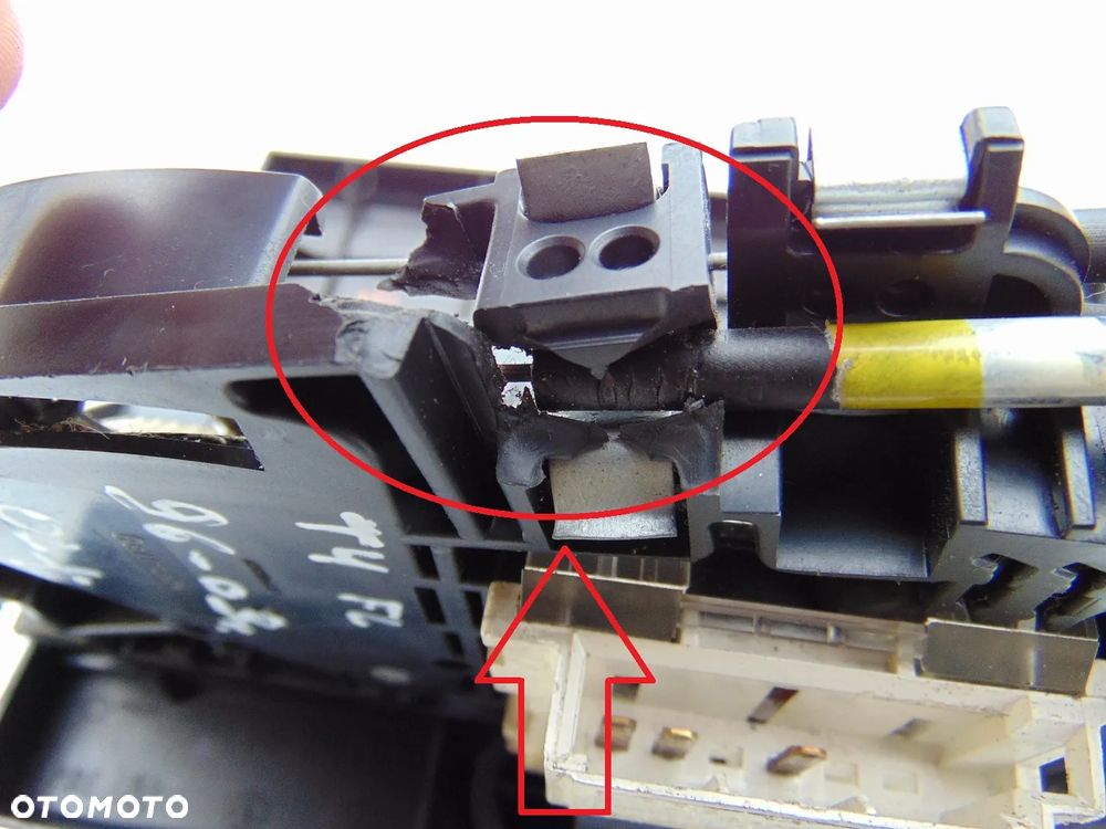 ORYGINAŁ przełącznik panel nawiewu nadmuchu 7D1819045B VW Volkswagen Transporter Multivan Caravelle T4 FL lift 98-03r - 13