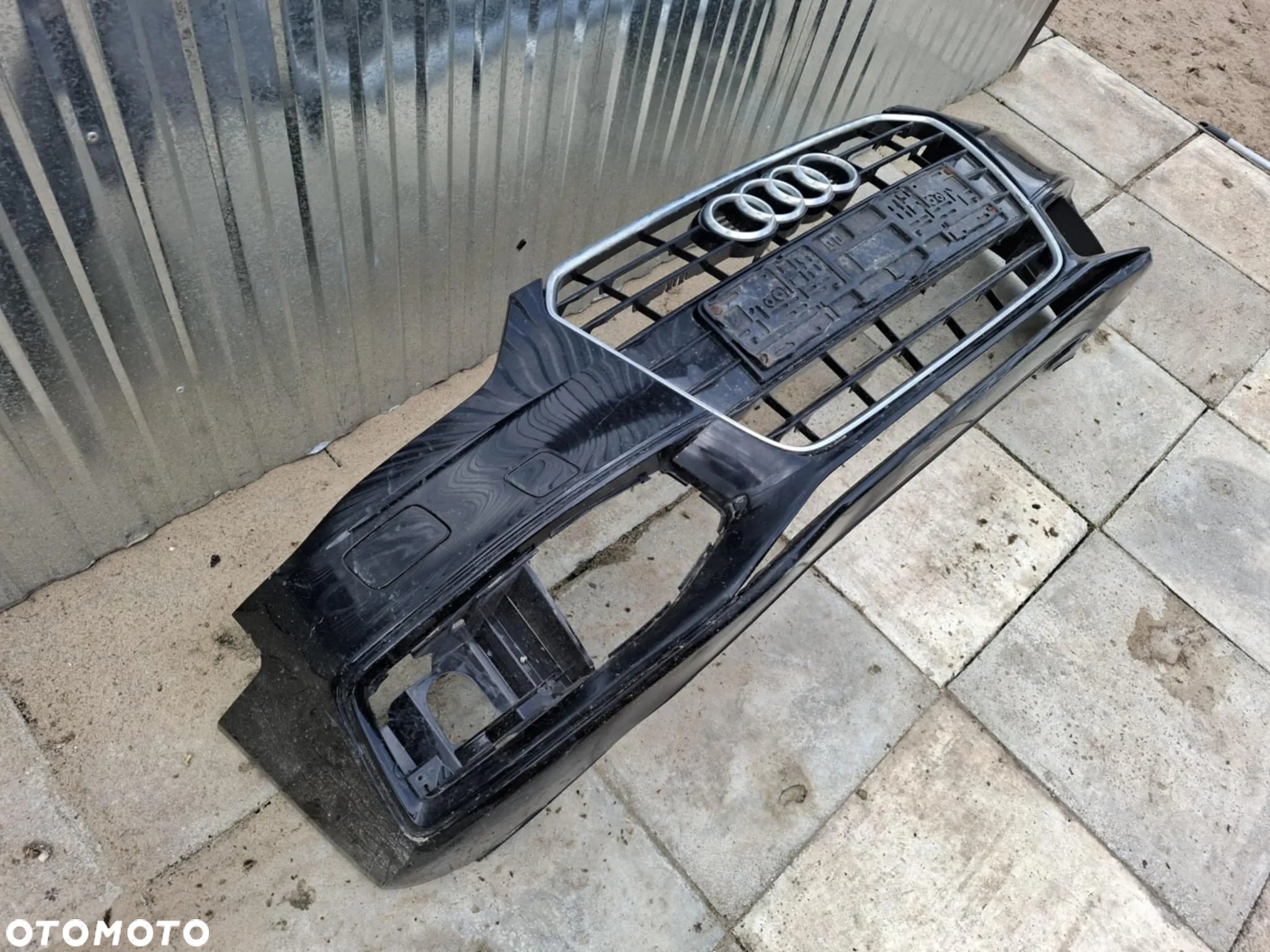 ZDERZAK PRZEDNI PRZÓD AUDI A4 B8 LIFT S LINE 8K0 ŁADNY - 3