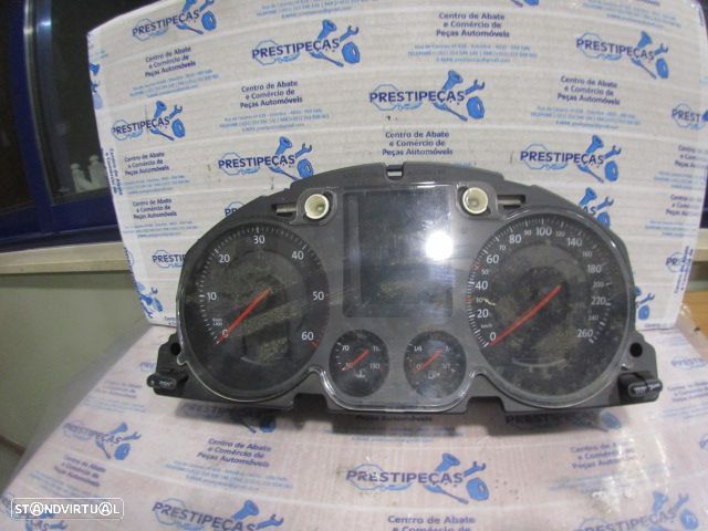 Quadrante 3C0920871E VW PASSAT 5 SW 3C 2007 2.0TDI 140CV 5P PRETO KM/H DIGITAL - 1