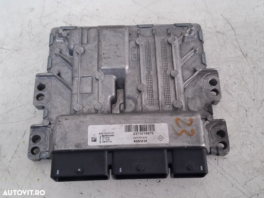 Calculator ECU Renault Megane Megane IV 2016 2017 2018 2019 A2C12510107 237107137R 237101987S - 1